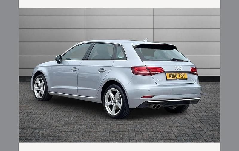 Used Audi A3 Sport 150 HP (110 kW) 2018 Silver Sedan