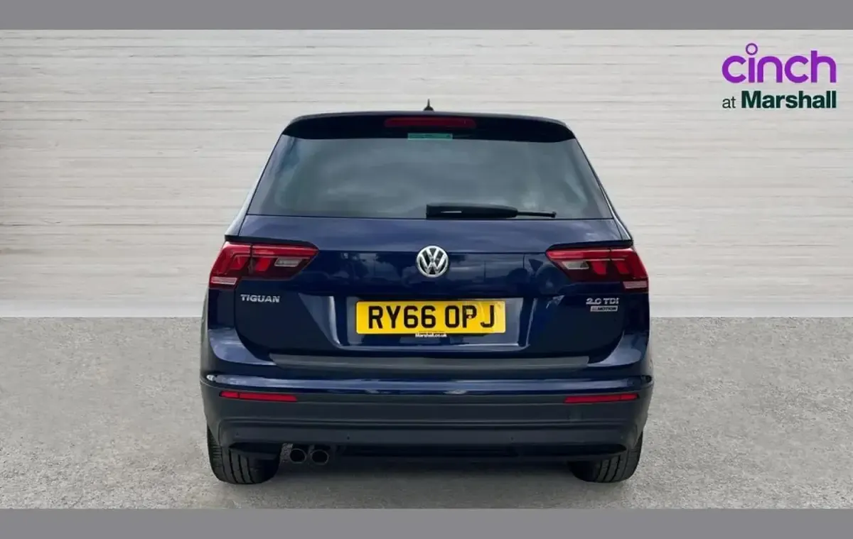 Used VW Tiguan SE 150 HP (110 kW) 2016 Blue SUV