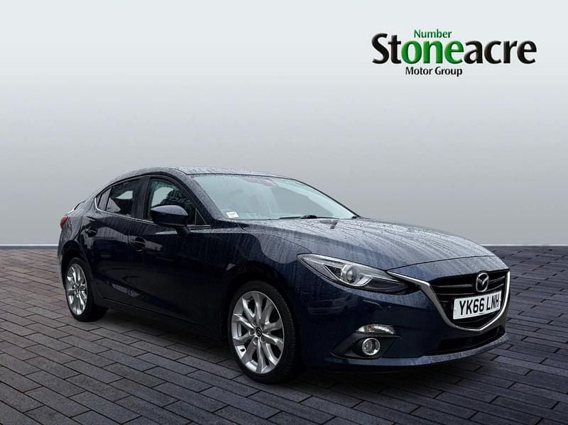 Used Mazda 3 Inclusive 2016 Blue Sedan