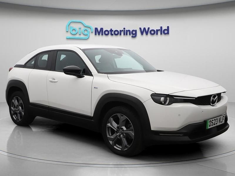 White Used 2023 Mazda MX30 Prime-Line SUV | £10,300 (Super price) - Image 1/4