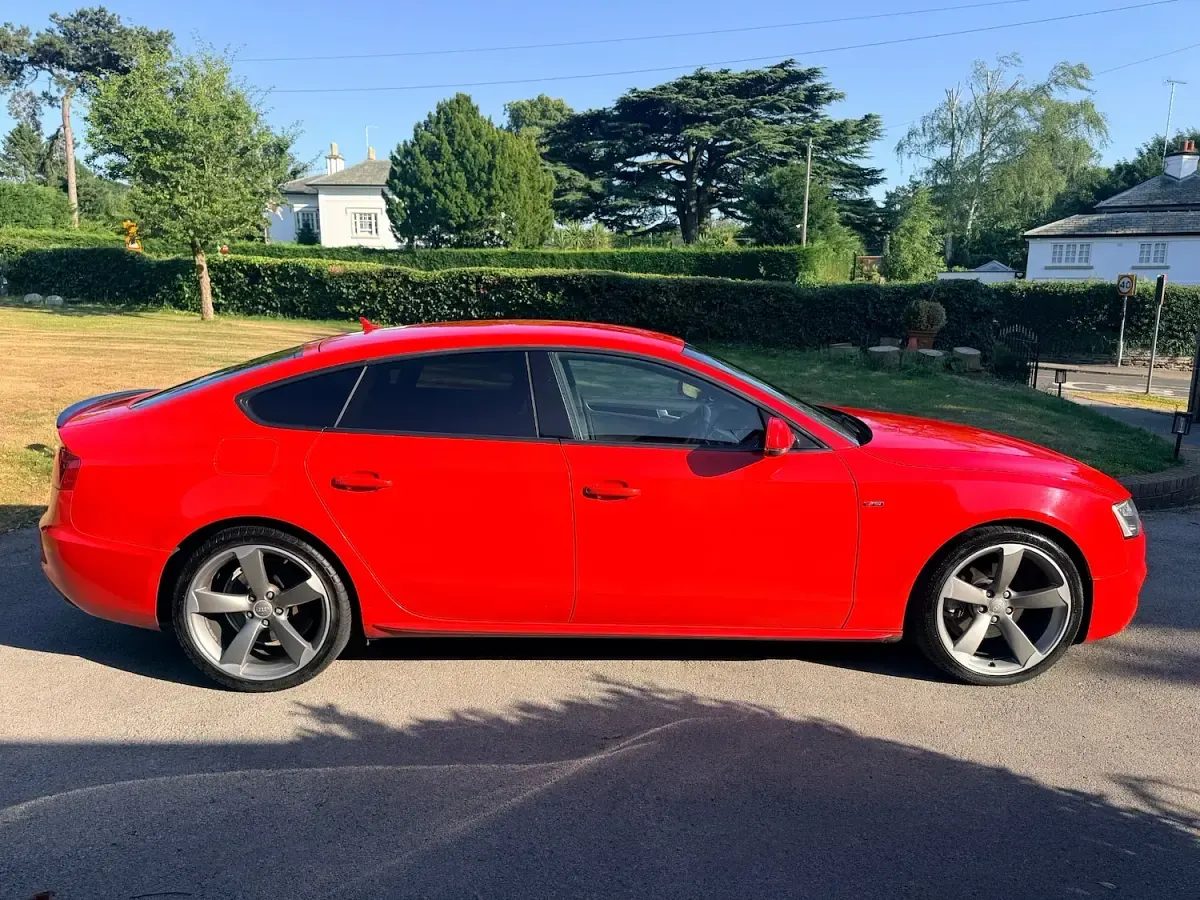 Used Audi A5 Black Edition 2013 Red Coupe