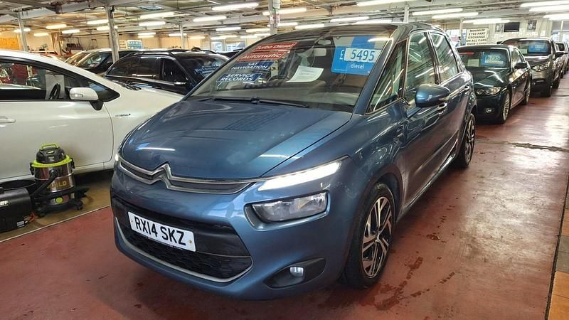 Used Citroën C4 Picasso Exclusive 115 HP (84 kW) 2014 Blue MPV