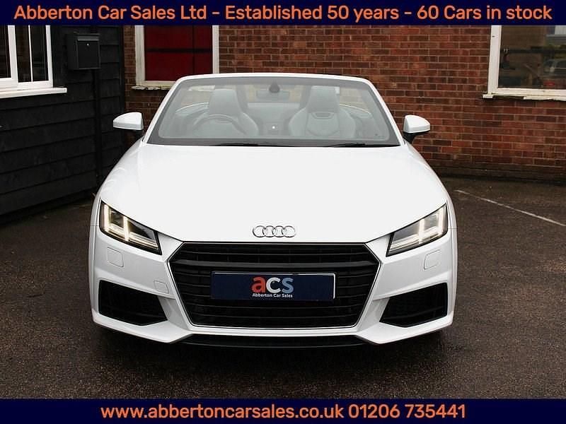Used Audi TT S-Line 184 HP (135 kW) 2015 White Coupe