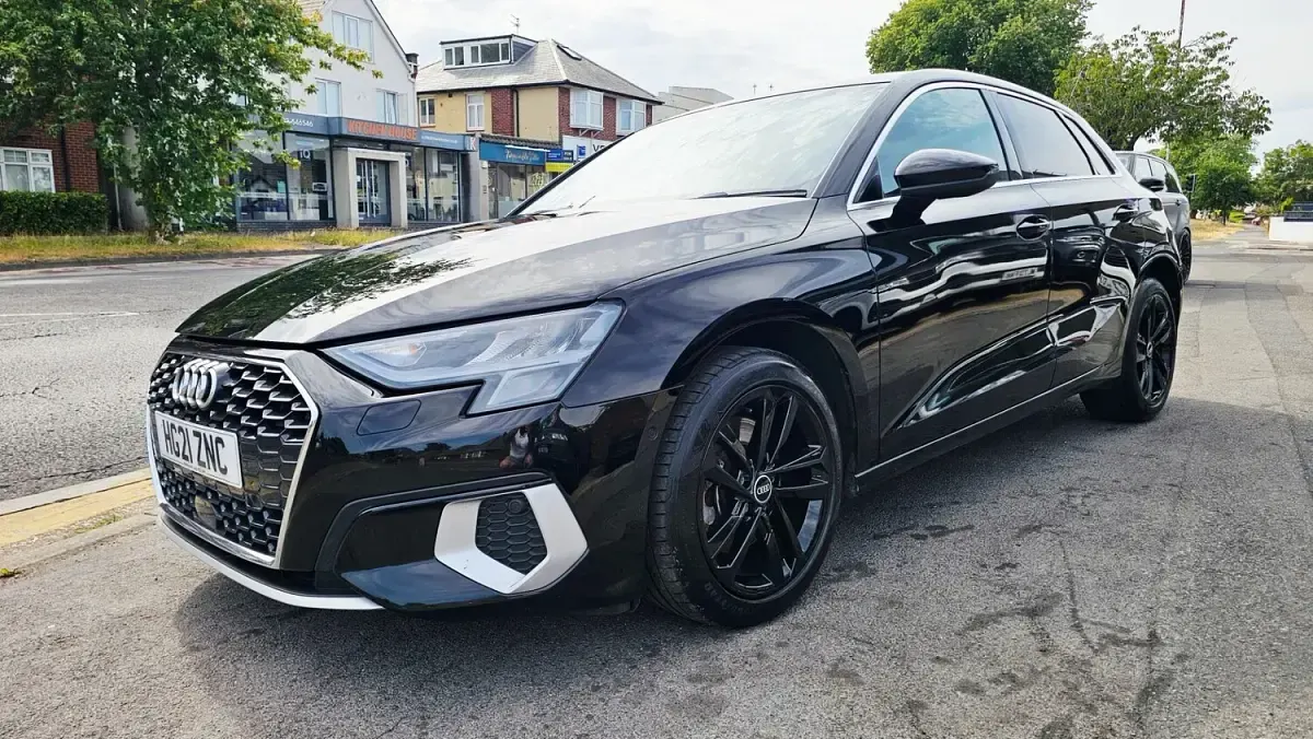 Used Audi A3 Sport 2021 Black Sedan
