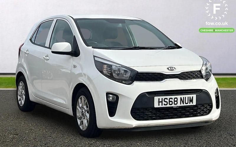 Usado Kia Picanto 84 HP (61 kW) 2019 Branco Citadino