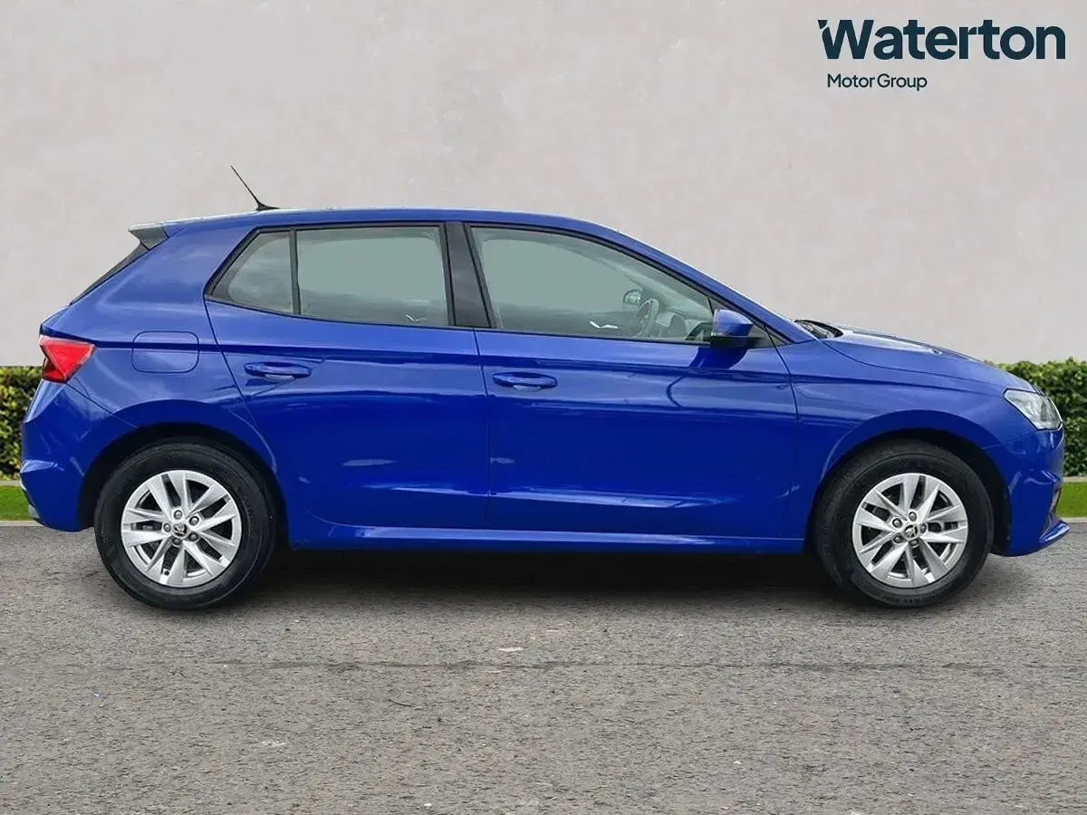 Used Skoda Fabia Comfort 80 HP (58 kW) 2022 Blue Hatchback