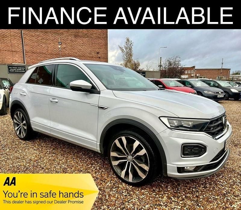 Used VW T-Roc R-line 115 HP (84 kW) 2019 Silver SUV