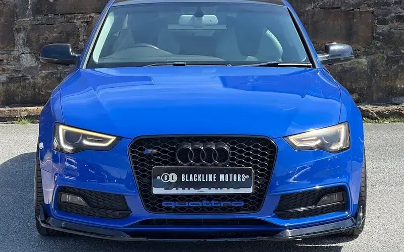 Used Audi S5 Black Edition 333 HP (244 kW) 2016 Blue Coupe