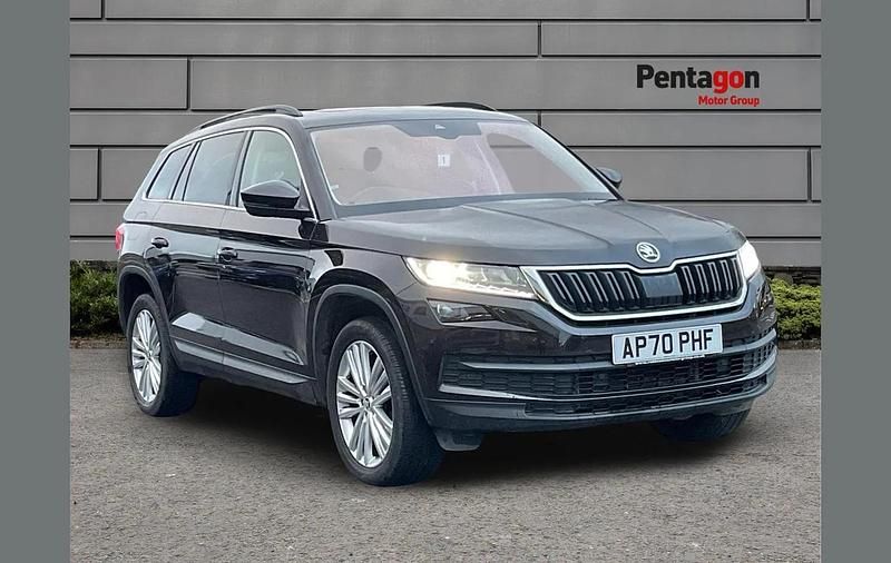 Used Skoda Kodiaq SE L 147 HP (108 kW) 2020 Brown SUV