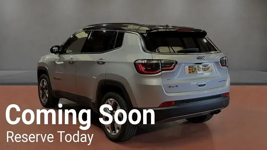 Used Jeep Compass Limited 170 HP (125 kW) 2019 Silver/black SUV