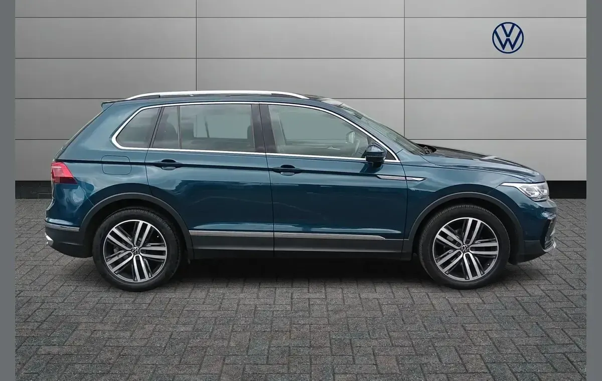 Used VW Tiguan Elegance 150 HP (110 kW) 2021 Blue SUV