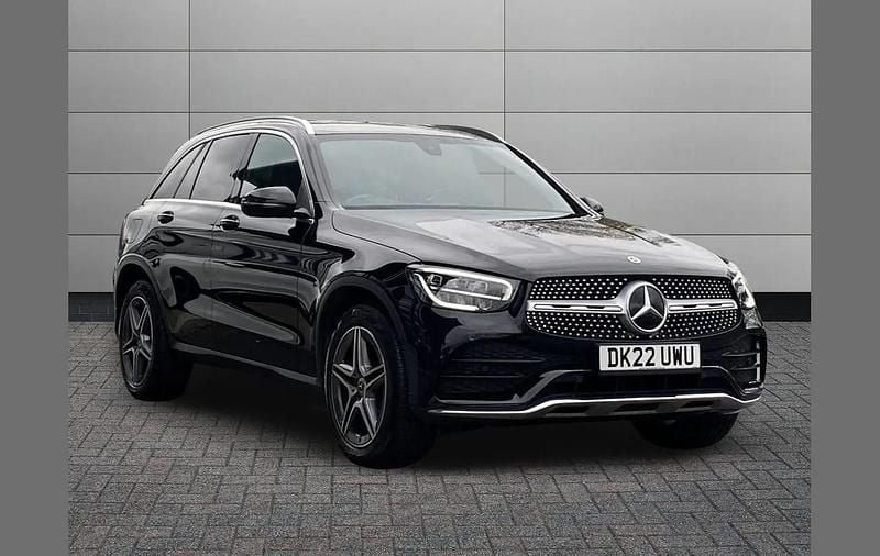 Used Mercedes GLC220 AMG line 191 HP (140 kW) 2022 Black SUV