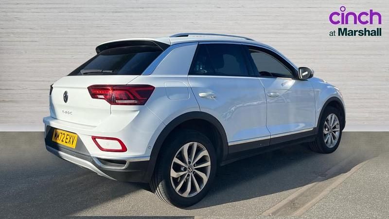 Used VW T-Roc Style 150 HP (110 kW) 2022 White SUV