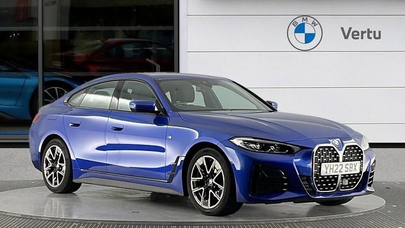 Blue Used 2022 BMW 420 Gran Coupé M Sport Coupe | £27,215 (Fair price) - Image 1/4