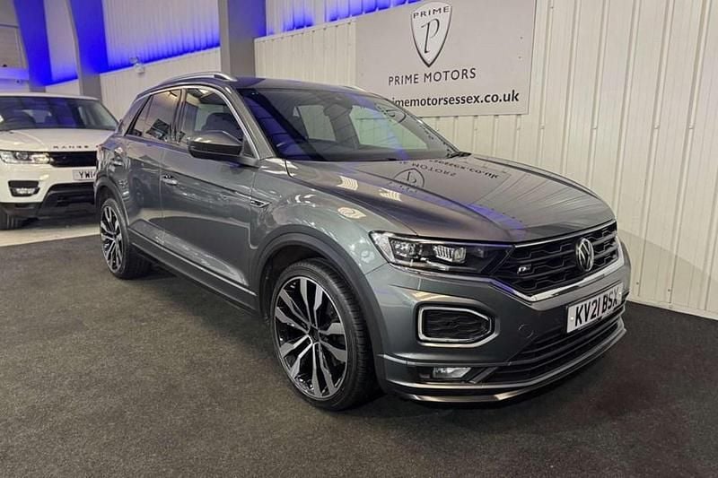 Used VW T-Roc R-line 150 HP (110 kW) 2021 Grey SUV