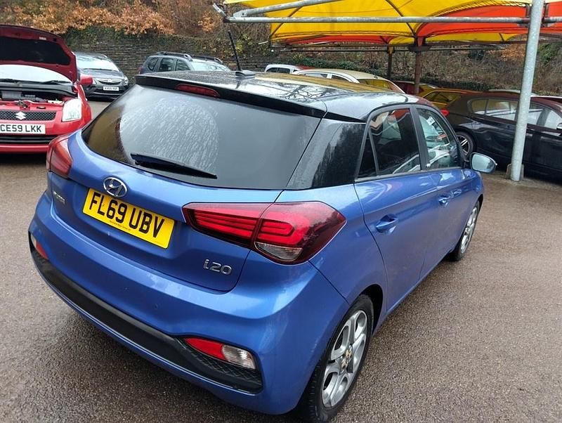 Used Hyundai i20 84 HP (61 kW) 2019 Blue Hatchback