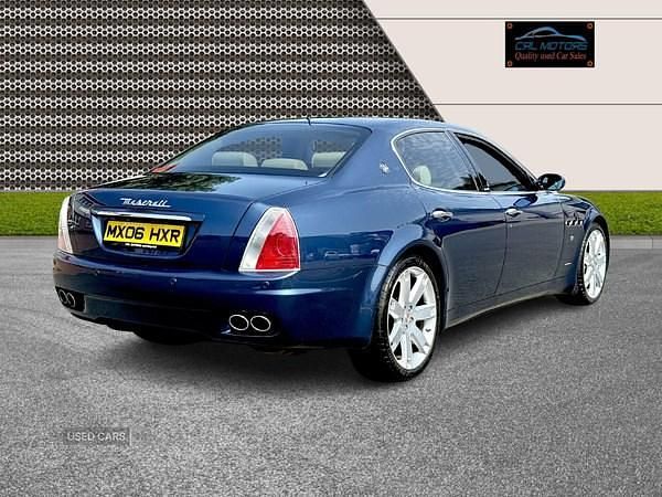 Used Maserati Quattroporte GT 2006 Blue Sedan