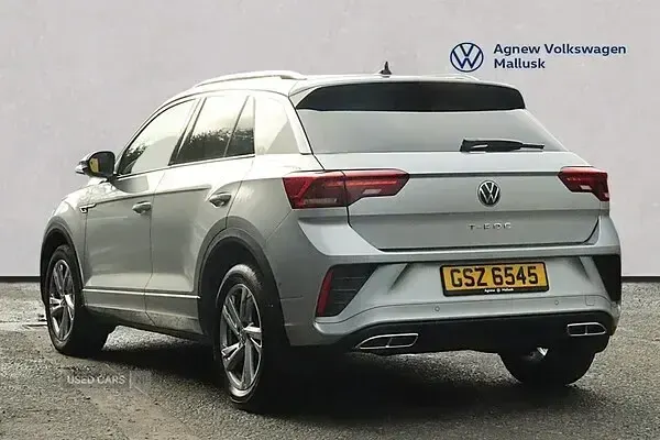 Used VW T-Roc R-line 150 HP (110 kW) 2022 Silver SUV
