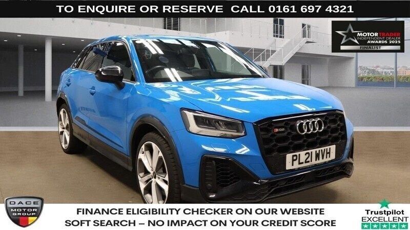 Blue Used 2021 Audi SQ2 Black Edition SUV | £24,970 (Fair price) - Image 1/4