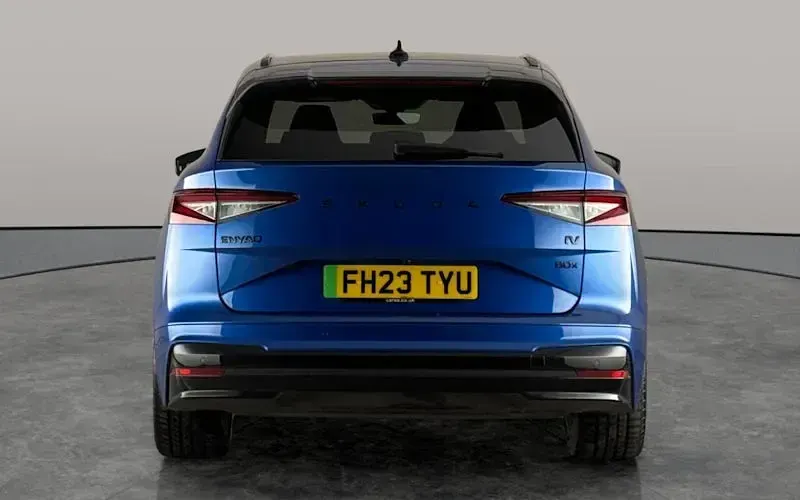 Used Skoda Enyaq iV SportLine 194 kW (265 HP) 2023 Blue SUV