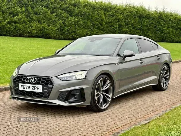 Used Audi A5 S-Line 2022 Grey Coupe