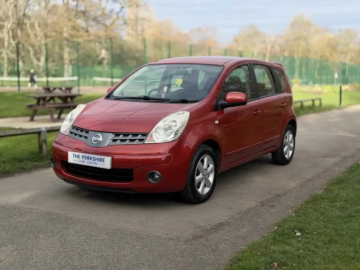 Używany Nissan Note Acenta 2008 Czerwony Hatchback