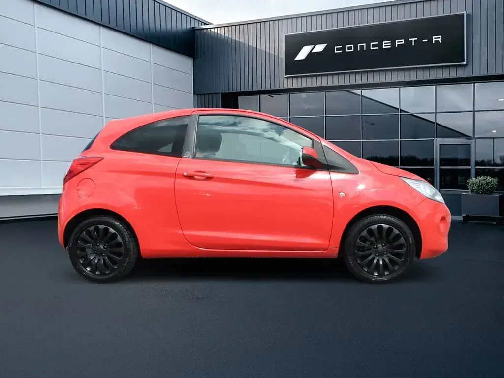 Used Ford Ka Zetec 69 HP (50 kW) 2011 Red Hatchback