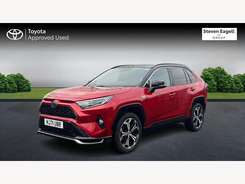 Used Toyota RAV4 2021 Red/black SUV