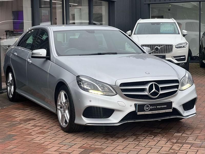Used Mercedes E250 AMG 2014 Silver Sedan