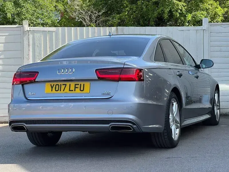 Used Audi A6 S-Line 272 HP (200 kW) 2017 Grey Sedan