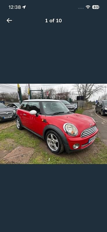 Used Mini Cooper Hatch 2010 Red Hatchback