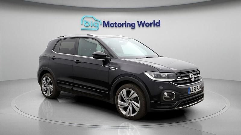 Used VW T-Cross R-line 116 HP (85 kW) 2020 Black SUV