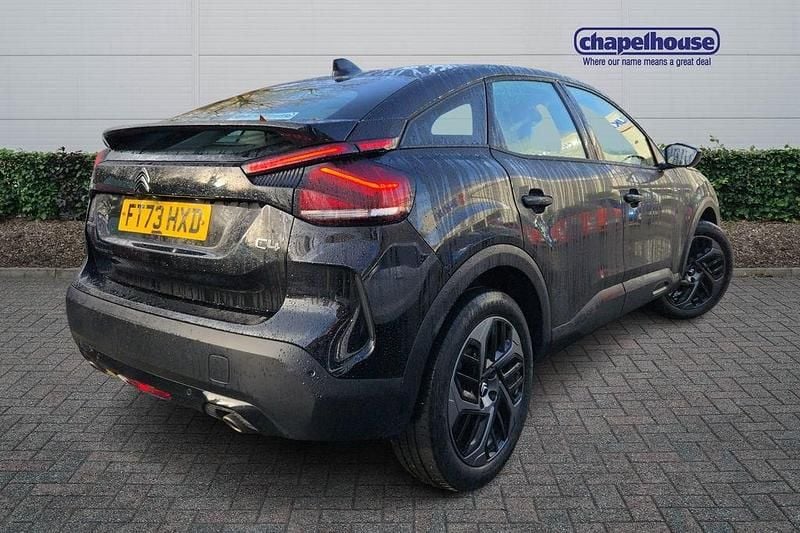 Used Citroën C4 PureTech 129 HP (94 kW) 2023 Black Hatchback