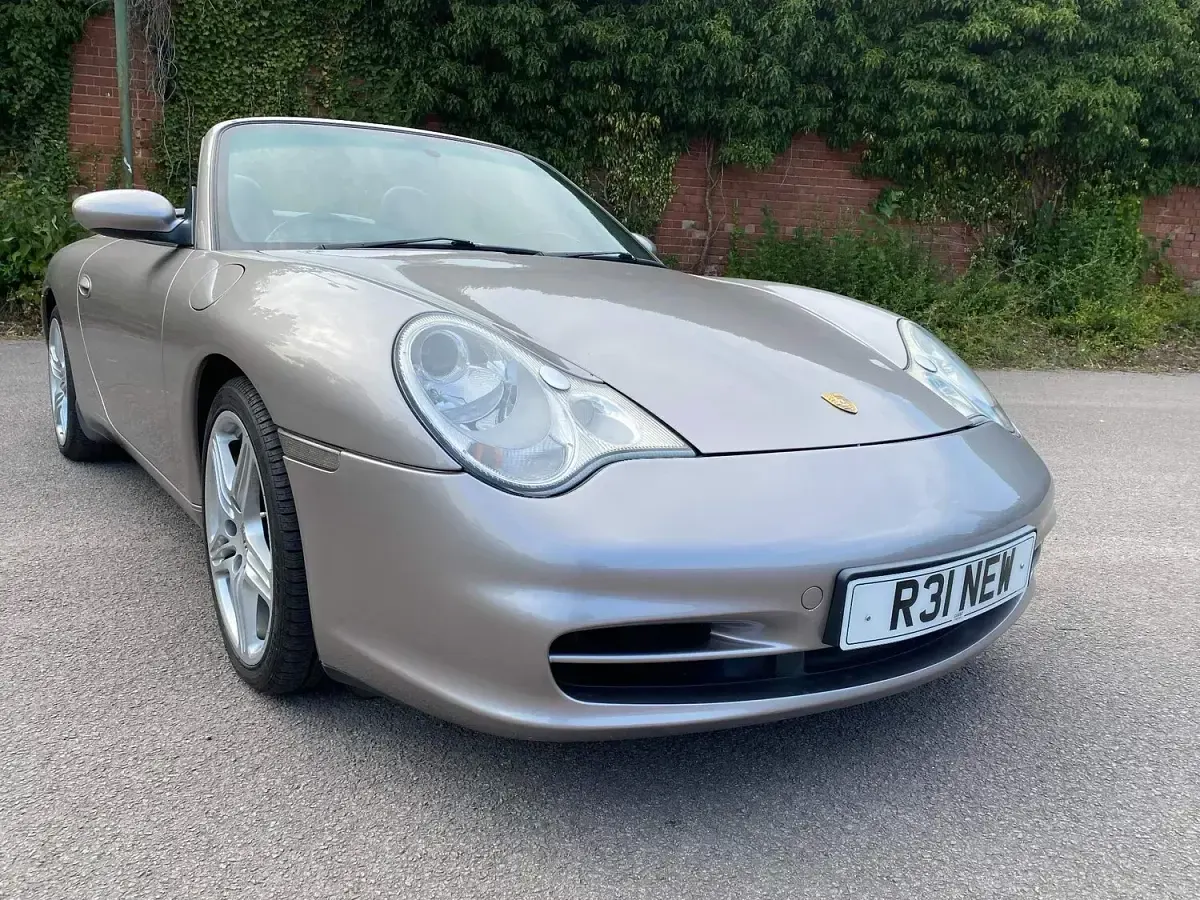 Used Porsche 911 320 HP (235 kW) 2002 Silver Cabriolet