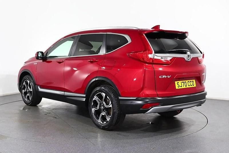 Used Honda CR-V Hybrid 184 HP (135 kW) 2020 Red SUV