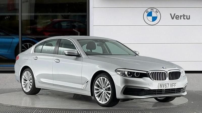 Silver Used 2017 BMW 530 Sport Line Sedan | £16,490 (Fair price) - Image 1/4