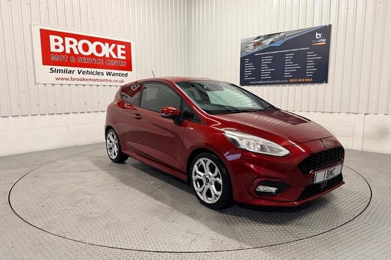 Used Ford Fiesta ST-Line 125 HP (91 kW) 2019 Red Hatchback