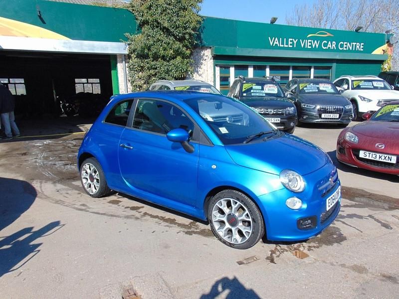 Blue Used 2014 Fiat 500 S Hatchback | £3,995 (Super price) - Image 1/4