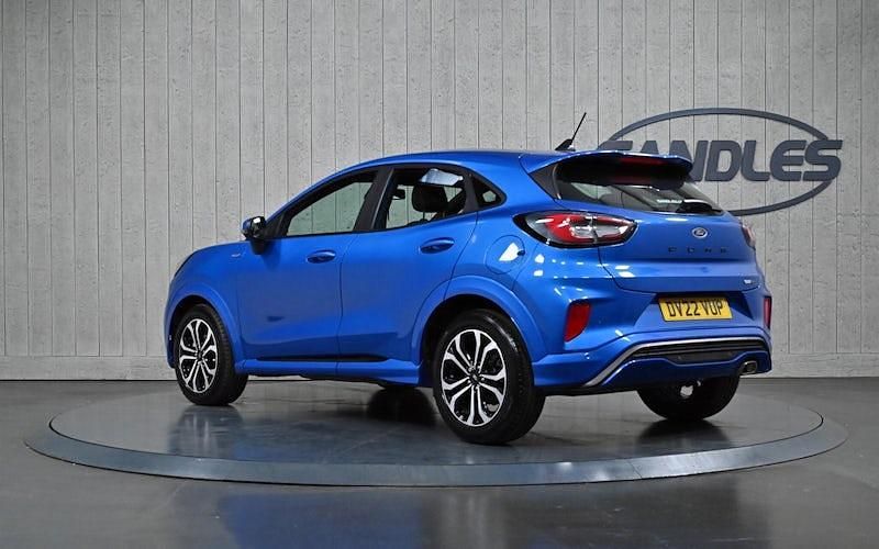 Used Ford Puma ST-Line 155 HP (114 kW) 2022 Blue Hatchback