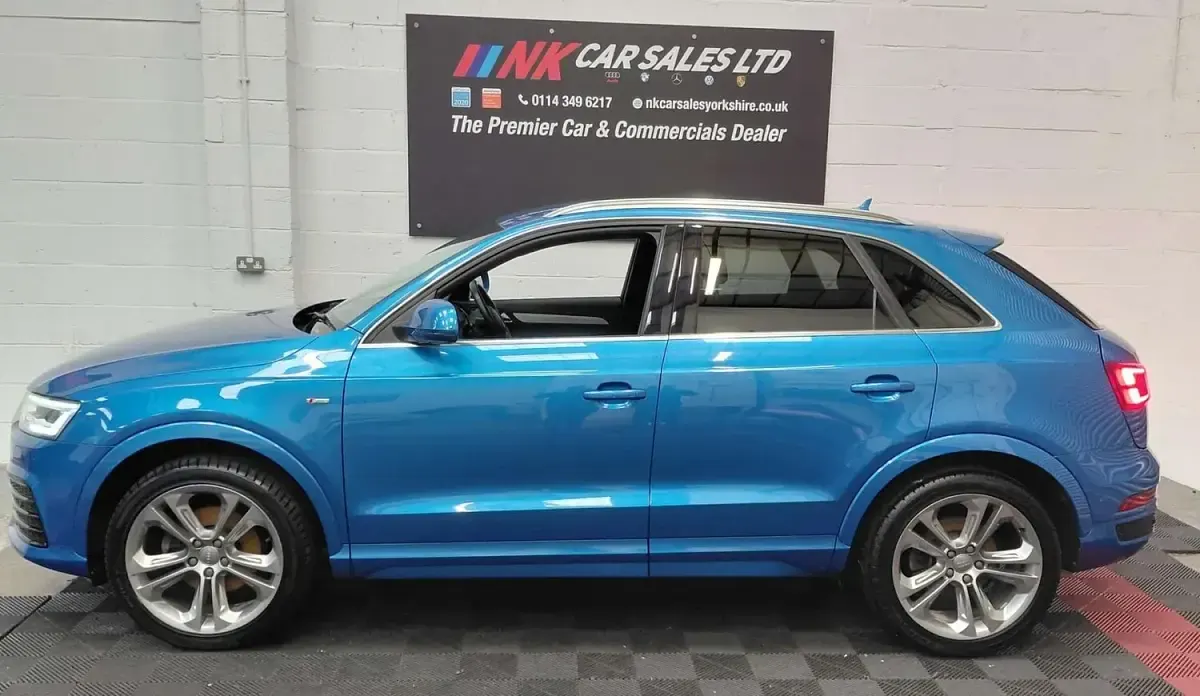 Used Audi Q3 S-line plus 2016 Blue SUV