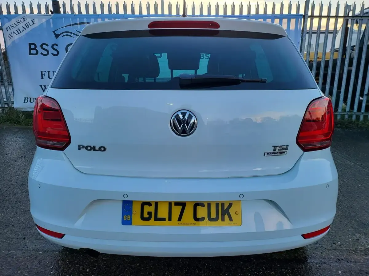 Used VW Polo Beats 90 HP (66 kW) 2017 White Hatchback