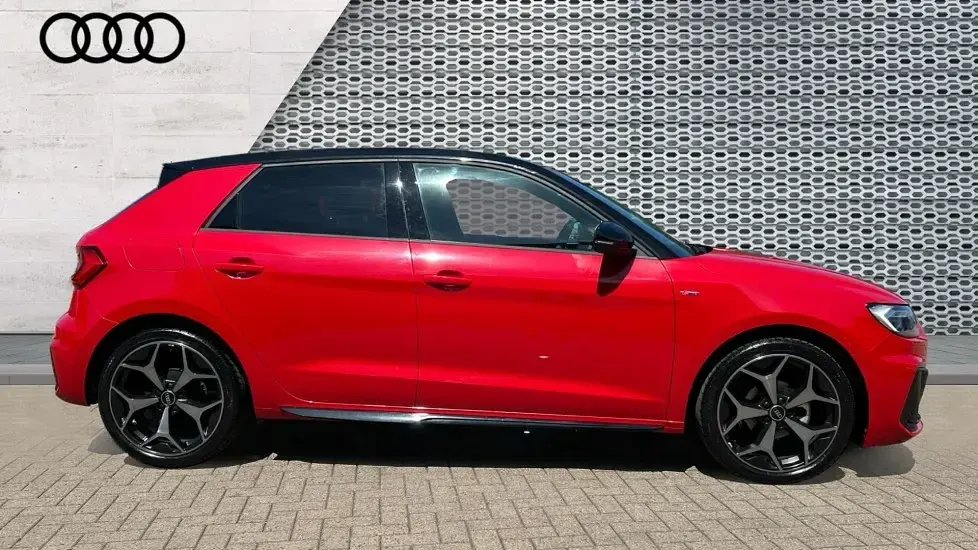 New Audi A1 Black Edition 95 HP (69 kW) 2025 Red SUV