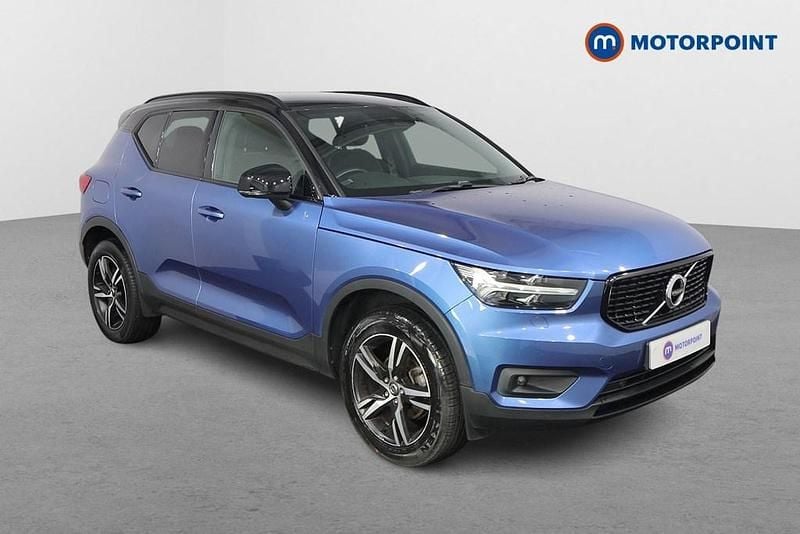 Blue Used 2019 Volvo XC40 R-Design SUV | £20,249 (Fair price) - Image 1/4