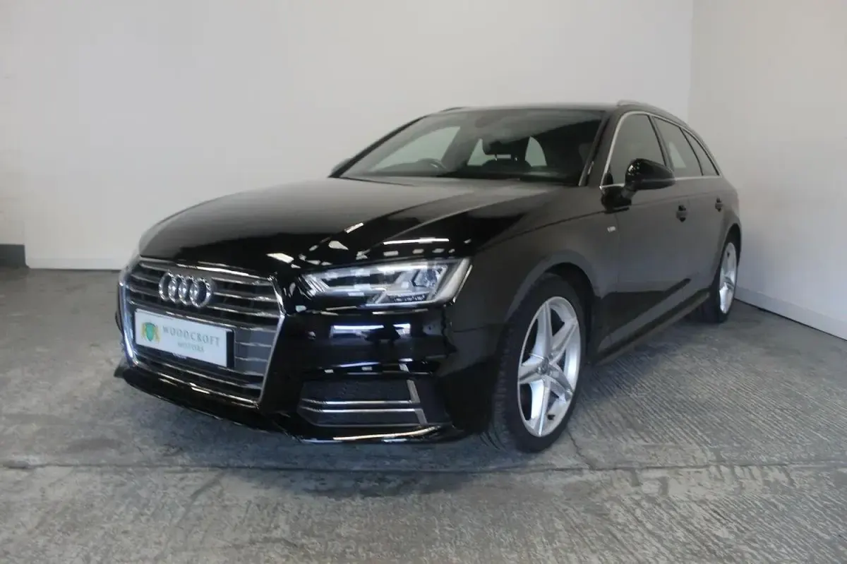 Used Audi A4 S-Line 190 HP (139 kW) 2016 Black Estate