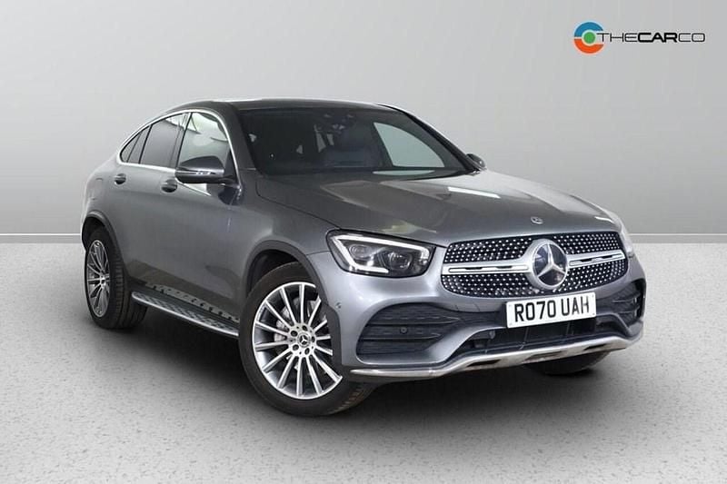 Grey Used 2020 Mercedes GLC300 AMG line Coupe | £31,475 (Good price) - Image 1/1