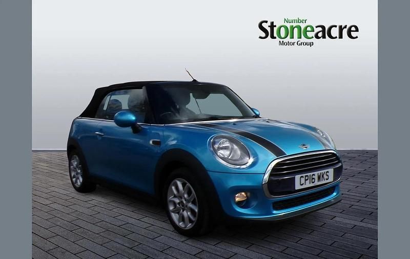 Used Mini Cooper Cabriolet 134 HP (98 kW) 2016 Blue Cabriolet
