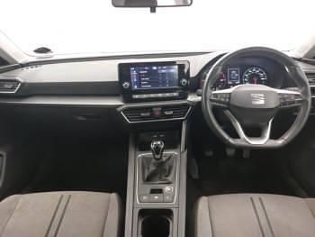 Used Seat Leon SE 115 HP (84 kW) 2022 Black Hatchback