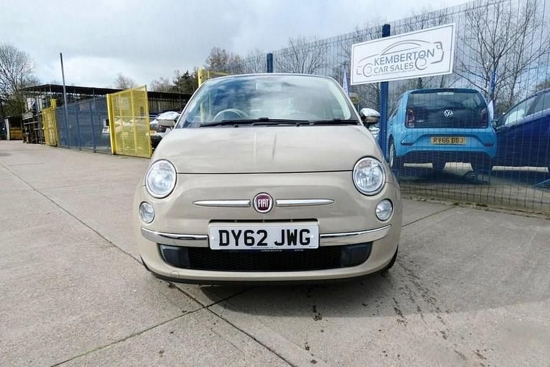 Used Fiat 500 Lounge 69 HP (50 kW) 2012 Brown Hatchback