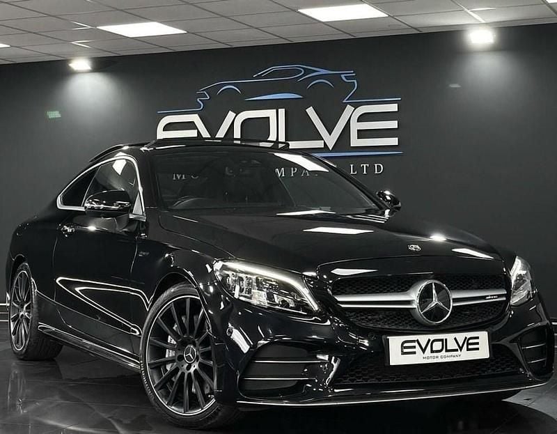 Black Used 2020 Mercedes C43 AMG Premium Plus Coupe | £34,995 (Fair price) - Image 1/4