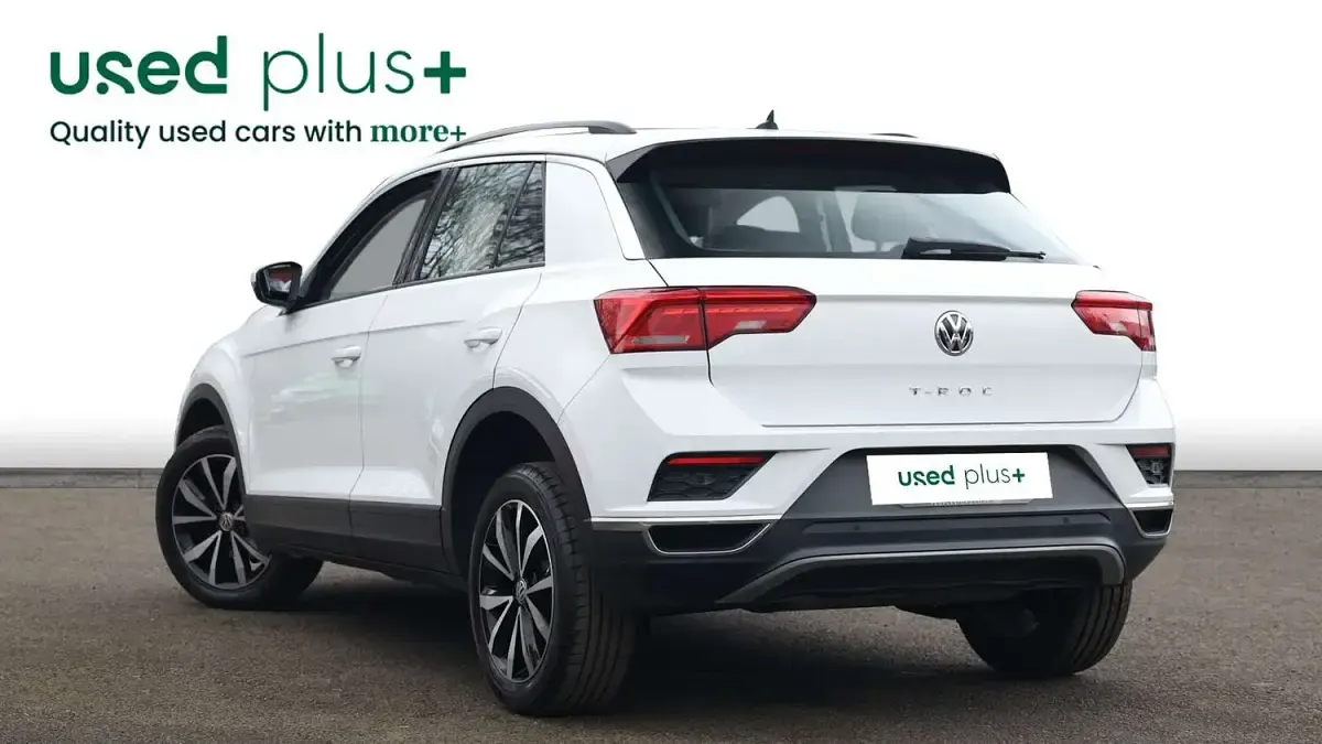Used VW T-Roc SE 115 HP (84 kW) 2019 White SUV